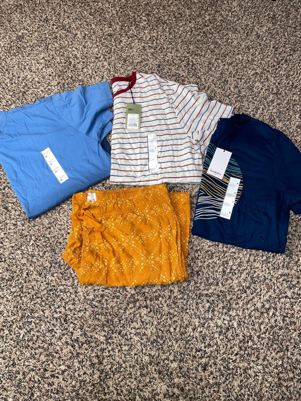 Goodfellow & Co. Lounge Bundle Shorts Tee Shirts Mens Size M/L | NWT